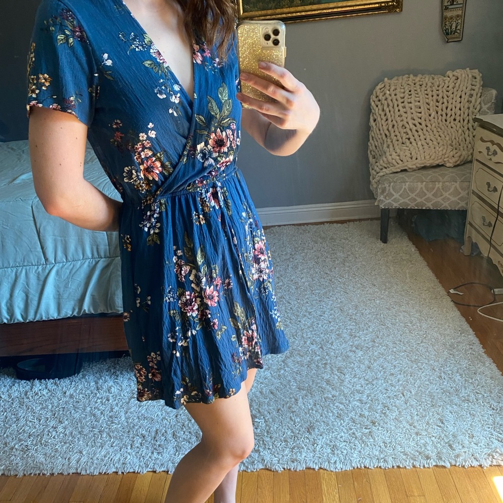 Blue Flower Dress